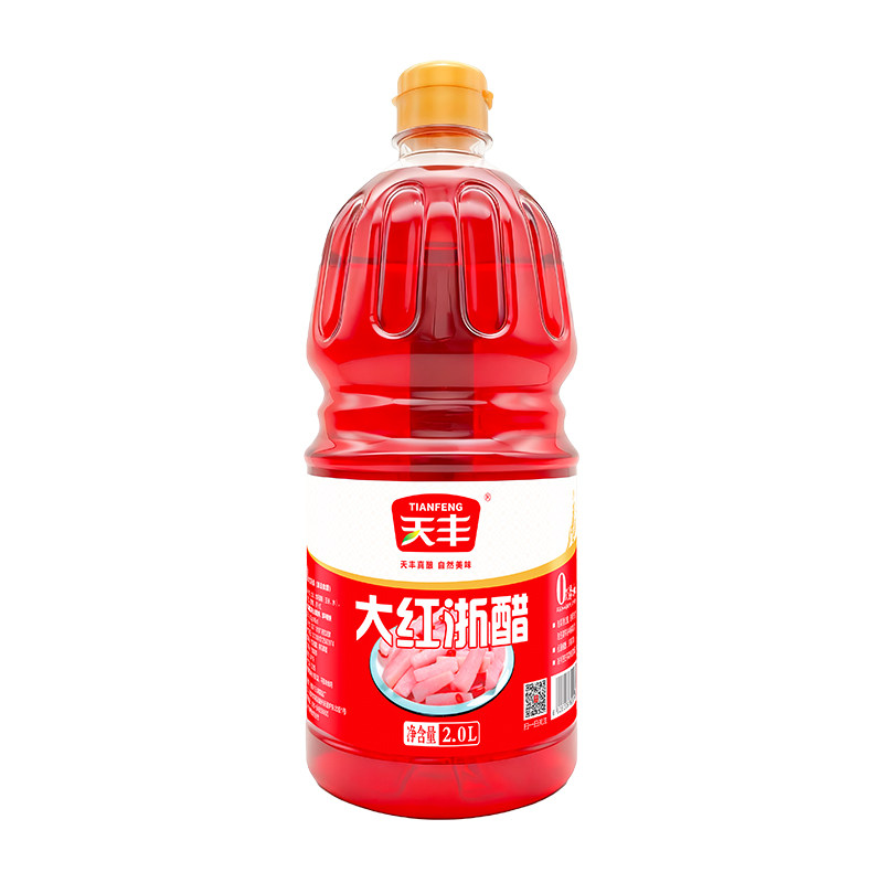 天丰红醋泡萝卜专用零添加食用正宗大红浙醋四川泡菜烤鸭家用商用