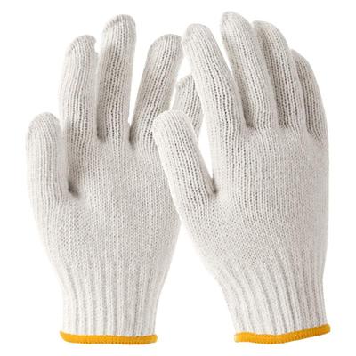 得力耐磨防滑面纱加厚劳保手套