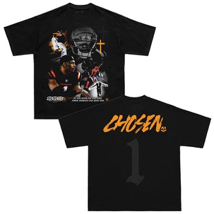 DPS「 Ja'Marr Chase」贾马尔蔡斯美式橄榄球人像短袖NFL圆领T恤