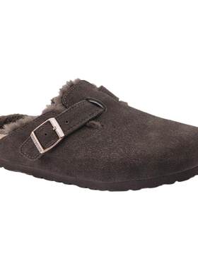 BIRKENSTOCK勃肯秋冬保暖毛毛鞋