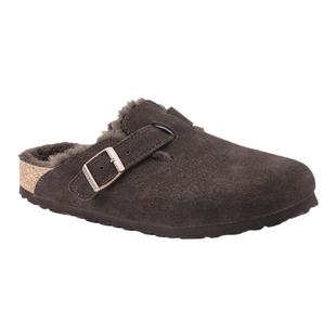 BIRKENSTOCK勃肯德国进口男女款绒面革Boston Shearling毛毛拖鞋