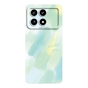 水彩适用红米k90promax手机壳红米k90保护套k80新款k80pro高级感k70硅胶k60全包pro的至尊版防摔Redmi系列端