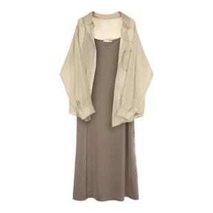 婧麒孕妇装连衣裙开衫套装春装2026春季新款上衣裙子孕期法式穿搭