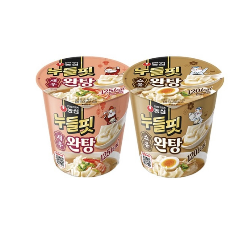 韩国直邮农心低卡混沌粉丝面