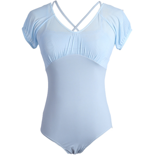 舞蹈服女体操服连体练功服老师上课服芭蕾舞古典舞高胯形体基训服