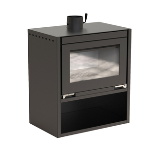 匠人真火燃木壁炉新型耐高温可调节取暧器木材燃烧炉可吹风壁炉