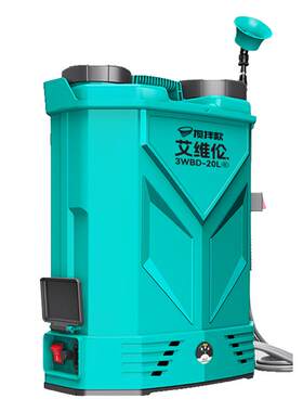 搅拌型电动喷雾器打药机新款全自动背负式锂电农用高压消毒打药机
