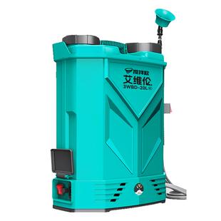 搅拌型电动喷雾器打药机新款全自动背负式锂电农用高压消毒打药机
