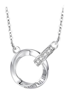 爆款项链颈链One十字链男女钛钢