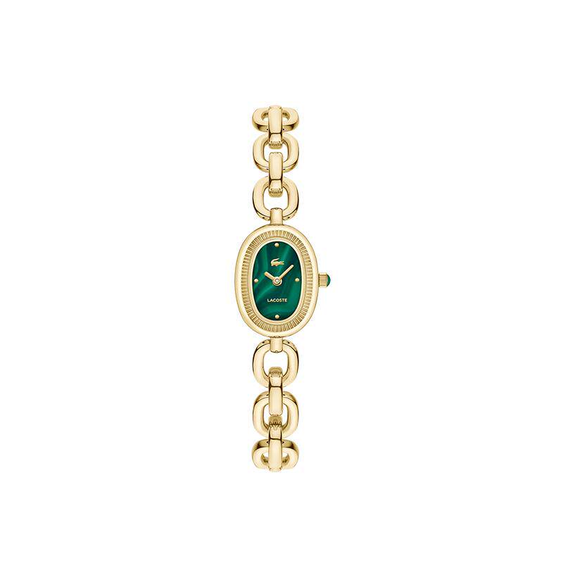 【自营】LACOSTE/法国鳄鱼手表女时尚椭圆盘女士手链腕表2001539