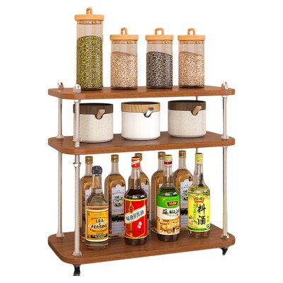 厨房灶台台面调料品收纳