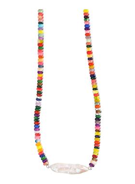 925银多巴胺复古算盘珠珍珠手链女新中式轻奢小众设计高级感项链