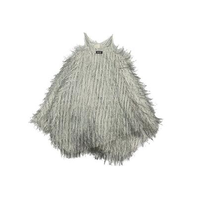 edo童装时尚纱线走秀吊带裙