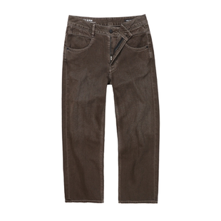 ABLE JEANS【宽松直筒裤】男士街头复古洗水阔腿牛仔裤美拉德裤子