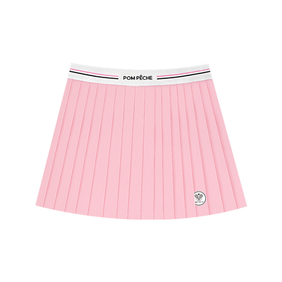 彭派奇时尚百搭百褶运动半身裙