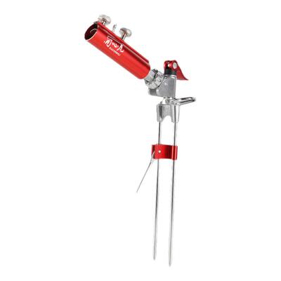 万向调节不锈钢地插炮台座支架