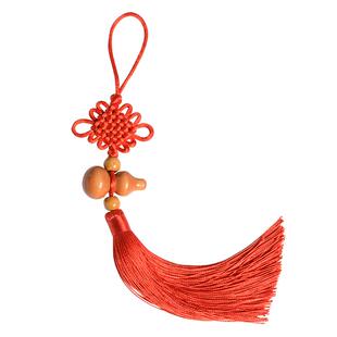 桃木葫芦中国结挂件化解转运新居装饰平安门对门吉祥客厅卧室挂饰