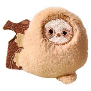 国家自然博物馆 动物世界毛绒冰箱贴盲袋游戏盲盒生日情人节礼物