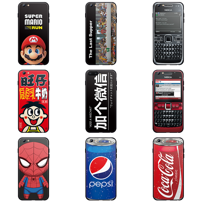 苹果x手机壳iPhone11promax硅胶7plus可乐8p全包xsmax超薄6防摔iPhonex男xr软壳iPhonexr个性s创意xmax潮牌