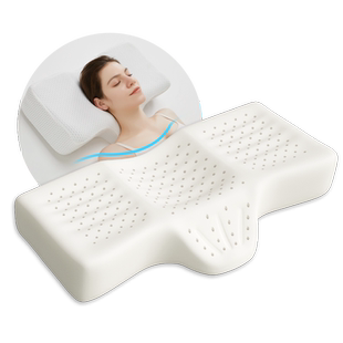 【自营】乳胶枕护颈椎助睡眠侧睡颈椎枕护颈睡觉防打呼噜专用枕头
