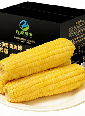 东北正宗黑土地玉米新鲜大棒软糯香甜代餐低脂真空装黄糯粗粮饱腹