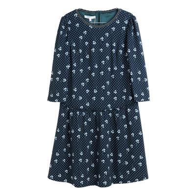 商场同款修身印花连衣裙