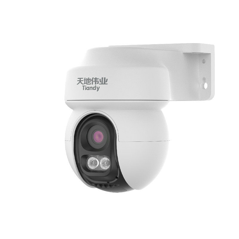 天地伟业无线监控器360度无死角手机远程WIFI全彩室外警戒摄像头