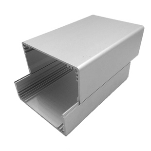 铝合金外壳屏蔽盒功放机壳机箱diy盒子仪表电源壳体铝壳铝盒90x74