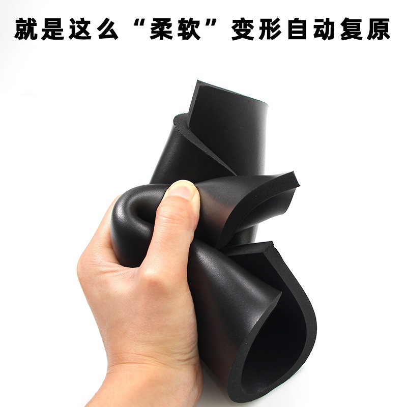 OCA贴合压屏专用黑色垫海绵板超软垫子发泡板耐高温硅胶垫6/8mm