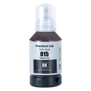 近墨者适用爱普生T015 015颜料墨水 EPSON M1058 A4 黑白商用喷墨打印机墨水 医疗处方报告问诊单打印机墨水