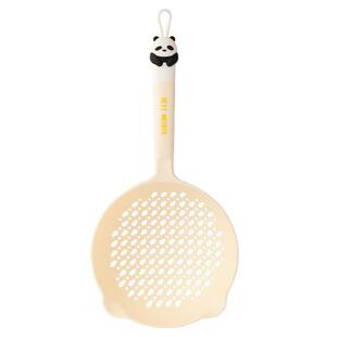 摩登主妇mototo熊猫大漏勺家用厨房滤网勺笊篱捞面捞饺子捞勺神器