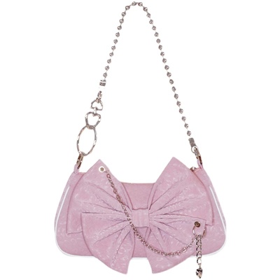 路小船原创粉色蝴蝶结腋下2022