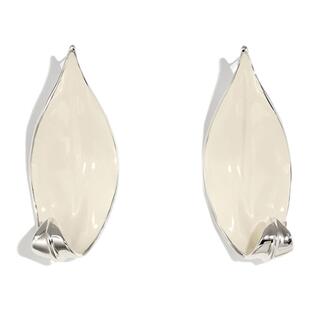 【6折】Wens Jewels 卷叶造型耳环珐琅法式小众原创设计