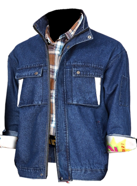 立领工作服套装防烫春秋劳保服