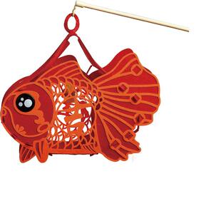 2026马年元宵节灯笼金鱼灯手工diy材料包儿童手提锦鲤鱼装饰摆件