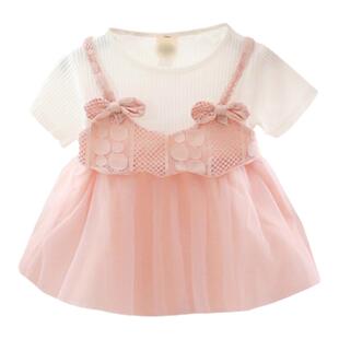 清仓0-1-2岁半女童裙子婴儿公主衣服洋气可爱6个月宝宝夏装连衣裙