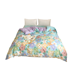 纯棉被套单件套100全棉被罩160x210亲肤200x230 180cmx220cmx240