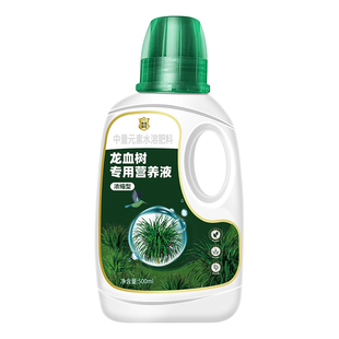 龙血树营养液叶子发黑金刚龙须树专用肥料花肥太空铁肥料盆栽通用