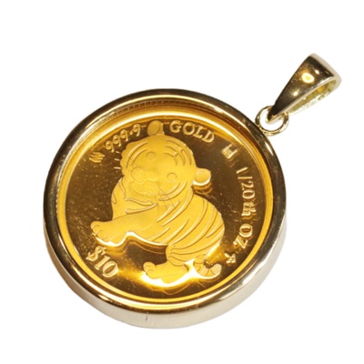 金币老虎生肖日本进口NEWDELLA