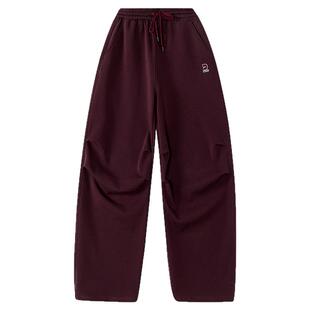 笛莎官旗2026春季新款青少年初高中女生潮酷直筒伞兵裤休闲长裤子