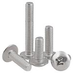 304不锈钢大扁头螺丝201十字螺钉半伞头316圆头螺丝钉M2M3M4-M6M8