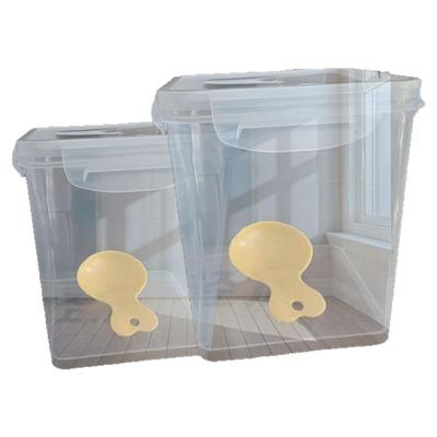 【直播】猫粮储存桶狗粮桶防潮密封桶猫咪宠物储粮桶收纳分装桶