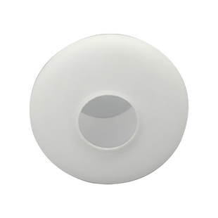 灯罩灯饰配件奶白磨砂玻璃球形上下口灯具吊灯罩双开口喇叭类型壳