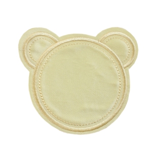 浅黄色补丁贴自粘羽绒服贴花朵大号刺绣衣服床单被罩破洞装饰布贴