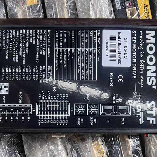 溢价-MOONS鸣志STF05-EC步进驱动器，！输入电压24