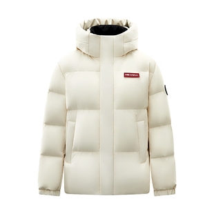 【时空道宇系列】鸭鸭儿童羽绒服2025秋冬新男女童短款连帽上衣J