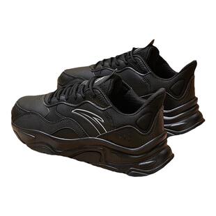 安踏官方正品女鞋小千禧休闲鞋春季新款加绒运动鞋复古老爹鞋女款