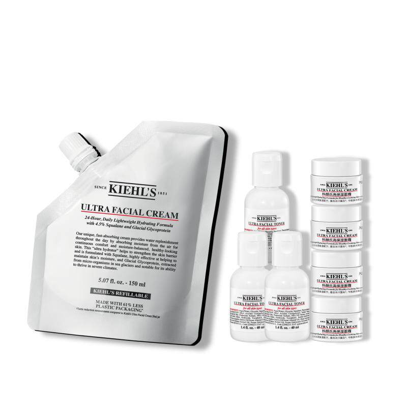 【官旗】科颜氏高保湿面霜环保装补水滋润修护非乳液正品^百补