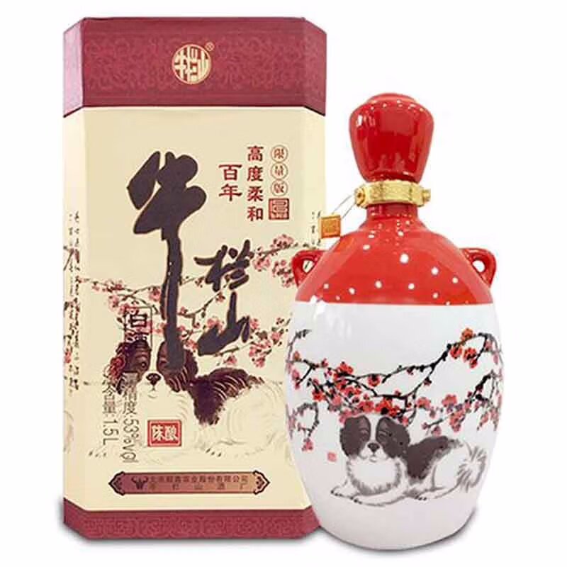 牛栏山百年浓香型二锅头白酒送礼白酒/调香白酒