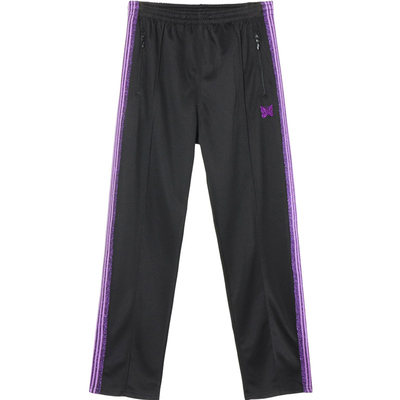 老夫子 NEEDLES  闪边织带 小众运动裤 风格化休闲风长裤男女百搭